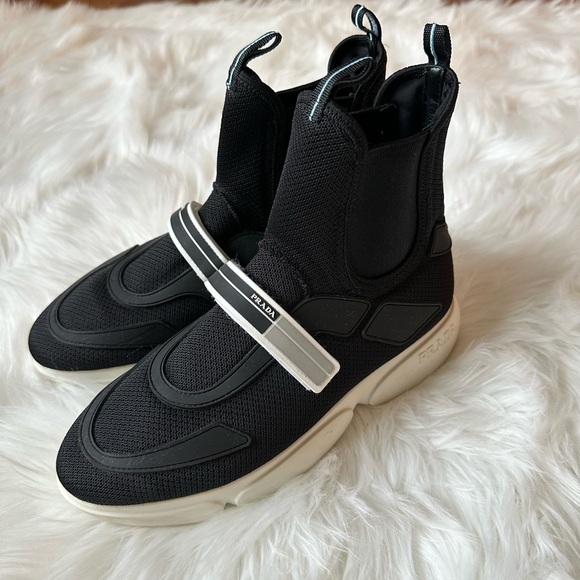 Prada Black Sneakers - Picture 3 of 4